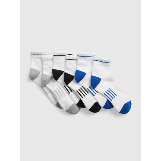 Boys' Quarter Crew Socks (3-Pack)