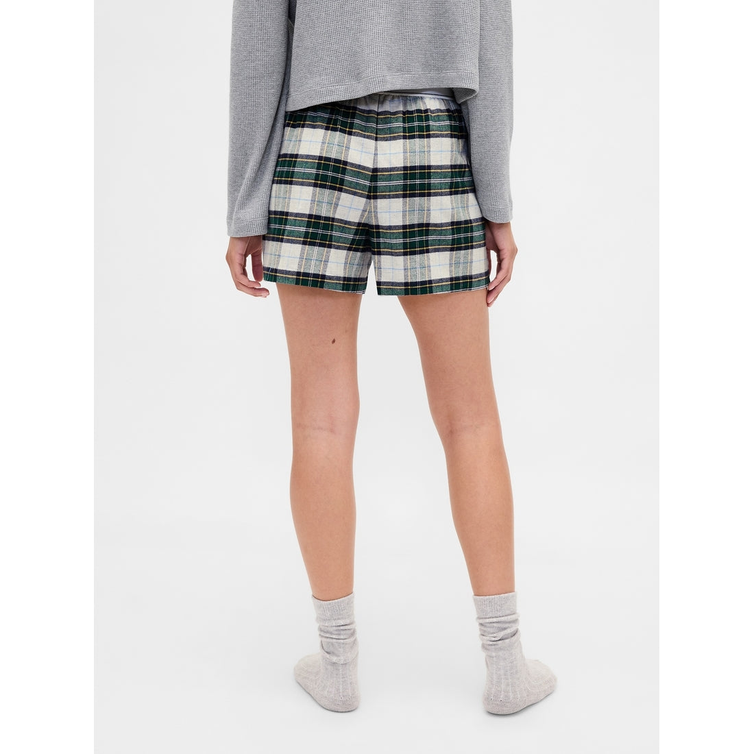 Women's Logo Flannel Boxer Shorts
