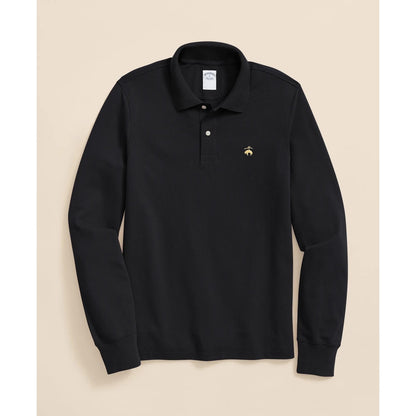 Golden Fleece Stretch Supima Long-Sleeve Polo Shirt