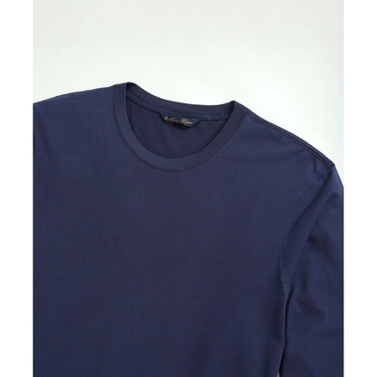 Supima Cotton Long-Sleeve Logo T-Shirt