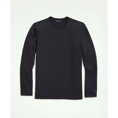 Supima Cotton Long-Sleeve Logo T-Shirt