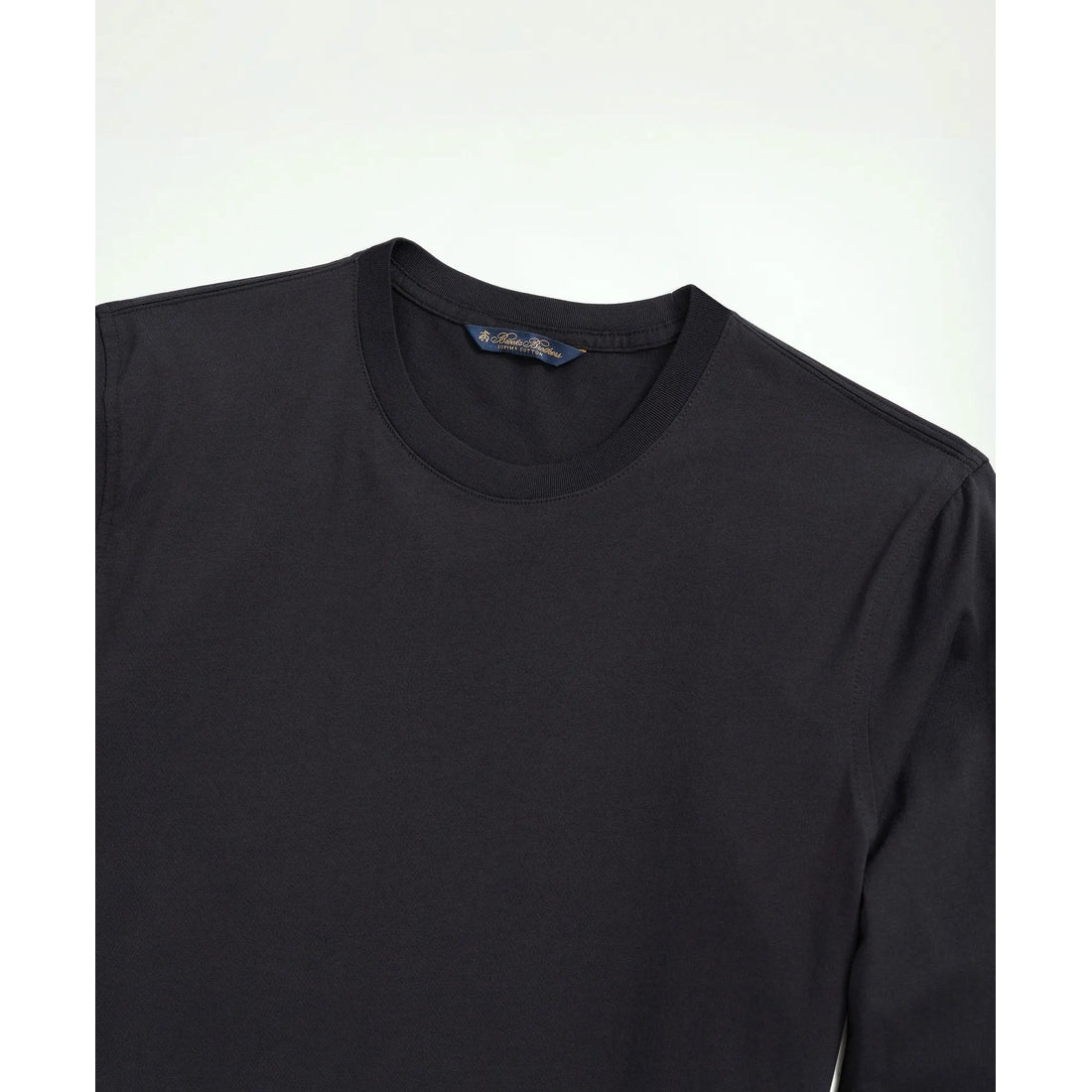 Supima Cotton Long-Sleeve Logo T-Shirt