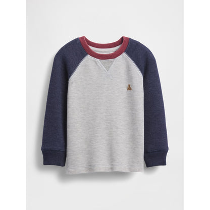 Toddler & Textured Crewneck