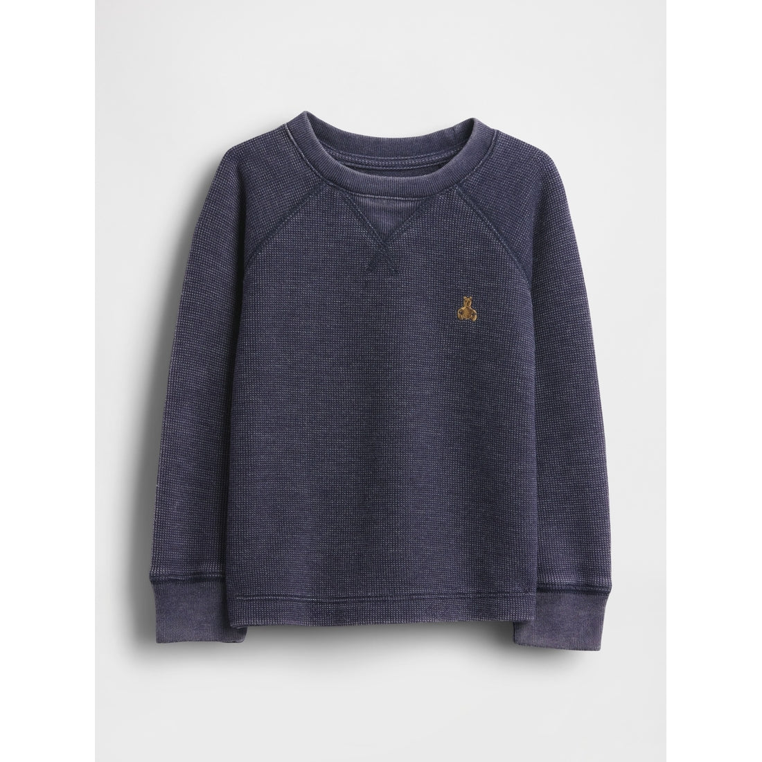 Toddler & Textured Crewneck