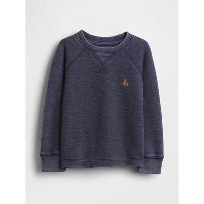 Toddler & Textured Crewneck