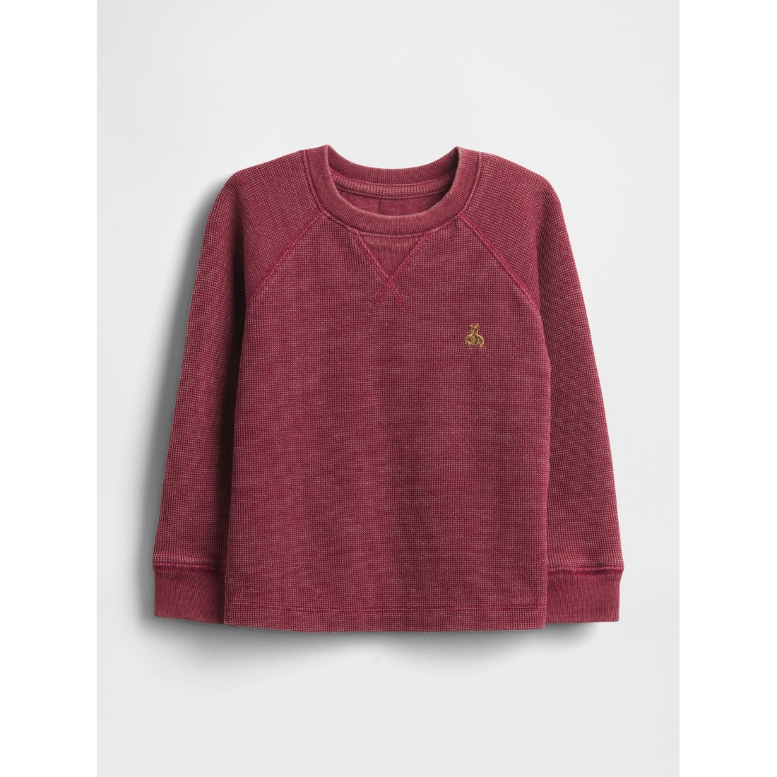 Toddler & Textured Crewneck