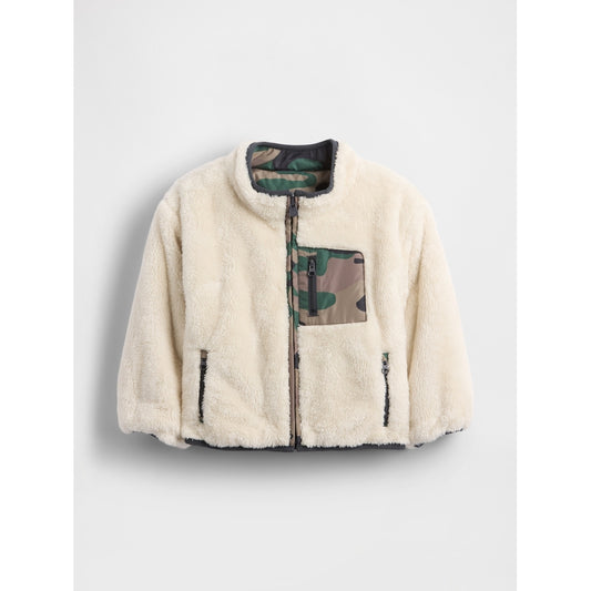 Toddler & Lightweight Sherpa Reversible Jacket