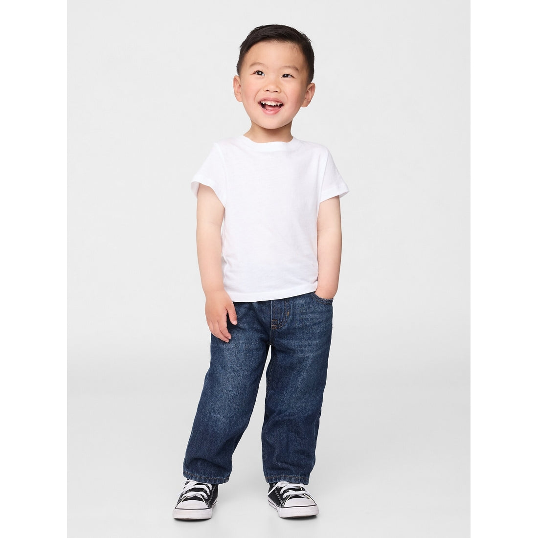 Toddler & Ultrasoft Pull-On Baggy Jeans