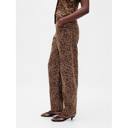 Women's High Rise Barrel Jeans