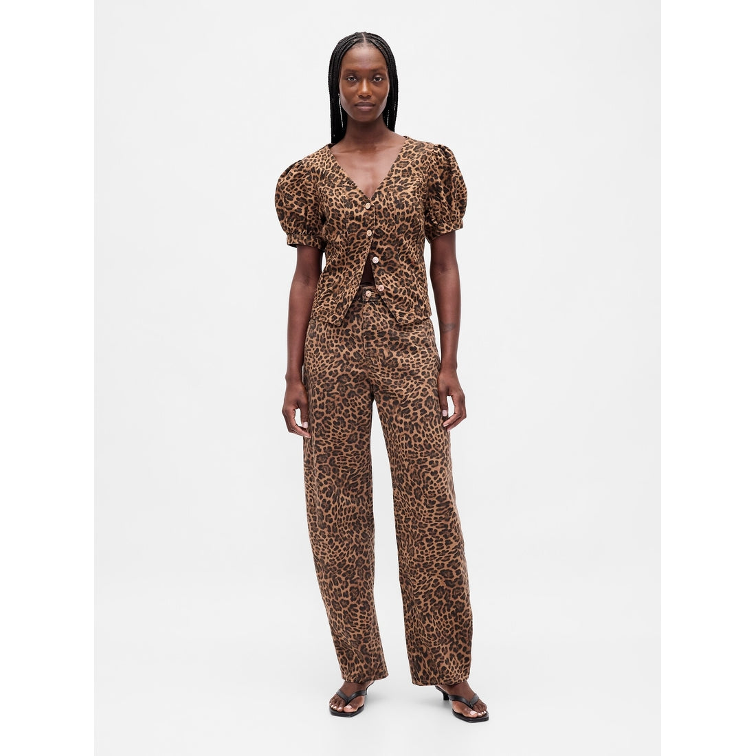 Women's High Rise Barrel Jeans