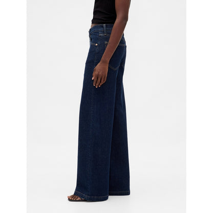 Women's High Rise Stride Wide-Leg Jeans