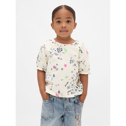 Gap × Disney Baby & Toddler Ruffle-Sleeve T-Shirt