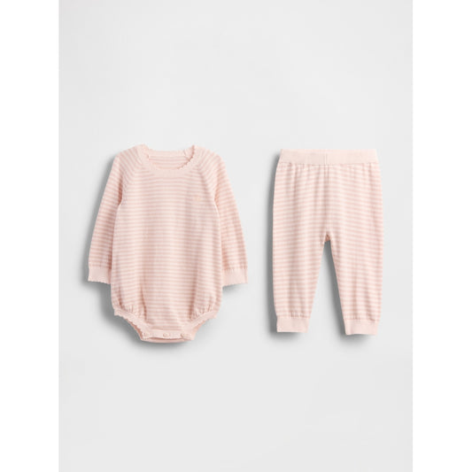 Baby Sweater Bodysuit Outfit Set