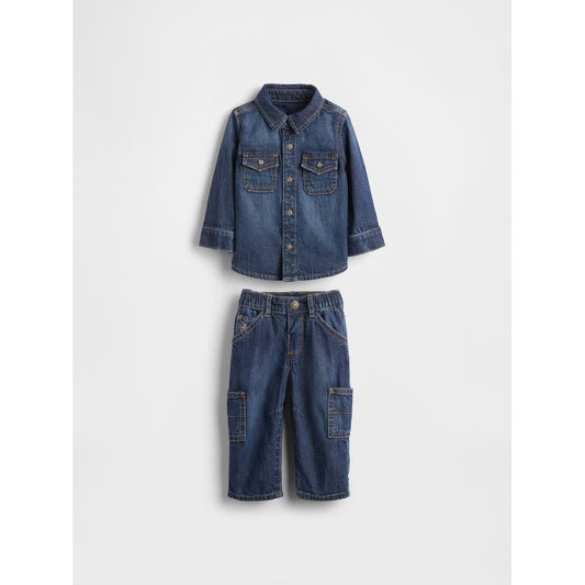 Baby Denim Outfit Set