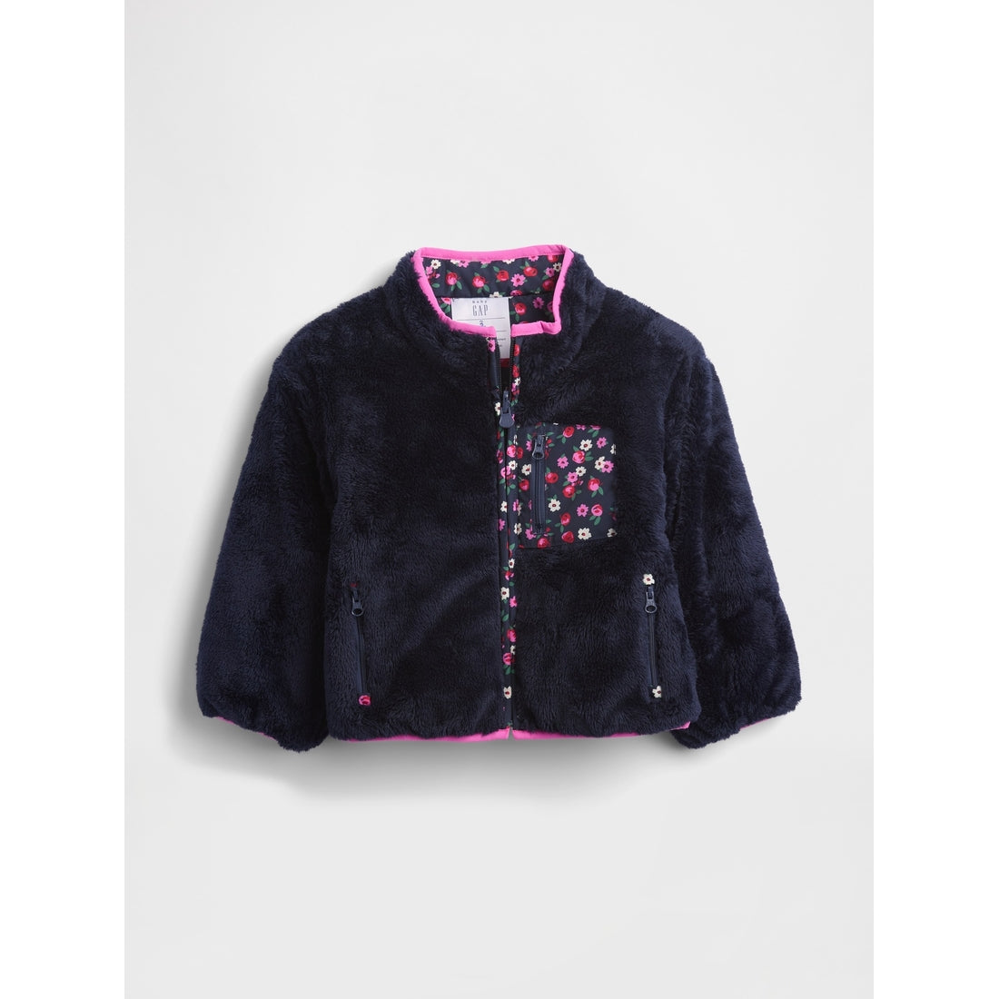 Toddler & Lightweight Sherpa Reversible Jacket
