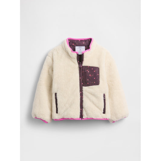 Toddler & Lightweight Sherpa Reversible Jacket