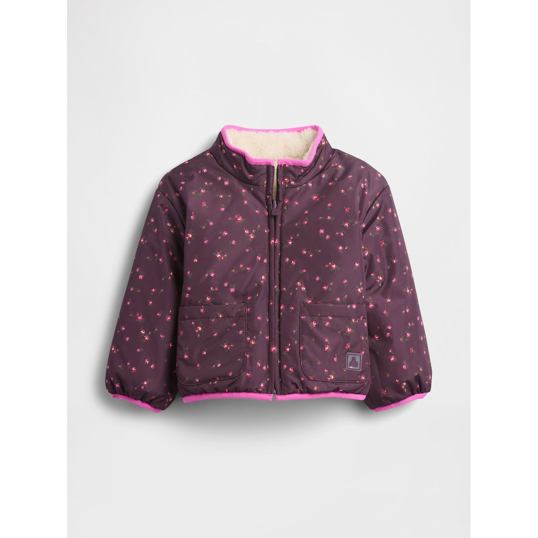 Toddler & Lightweight Sherpa Reversible Jacket