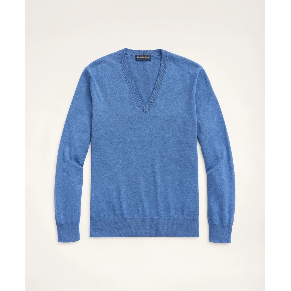 Supima Cotton V-Neck Sweater