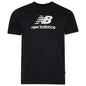 New Balance Mens Essential Stacked Logo T-Shirt
