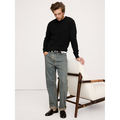 Men's Cashmere Crew-Neck Sweater