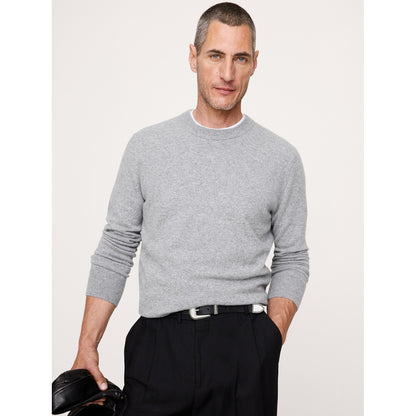 Men's Cashmere Crew-Neck Sweater