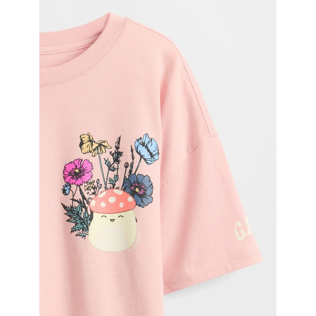 Girls' Oversized Graphic T-Shirt