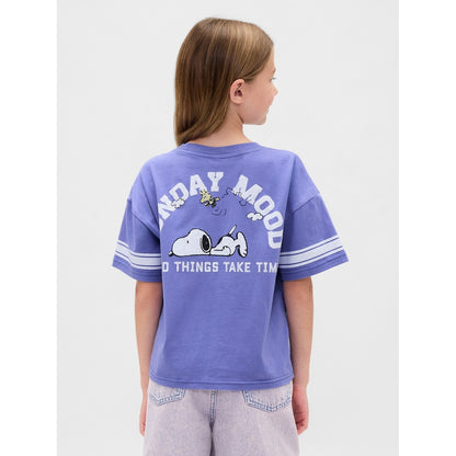 Girls' Oversized Graphic T-Shirt