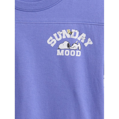 Girls' Oversized Graphic T-Shirt