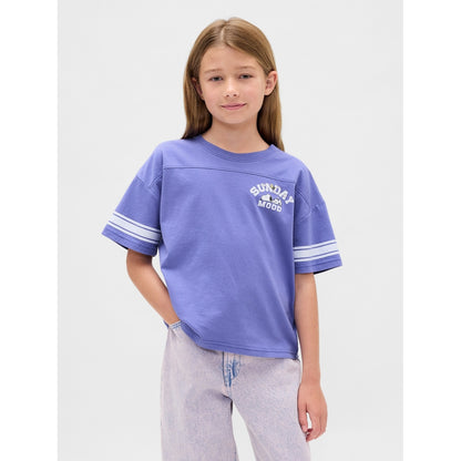 Girls' Oversized Graphic T-Shirt