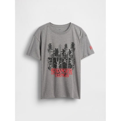 Girls' Oversized Graphic T-Shirt