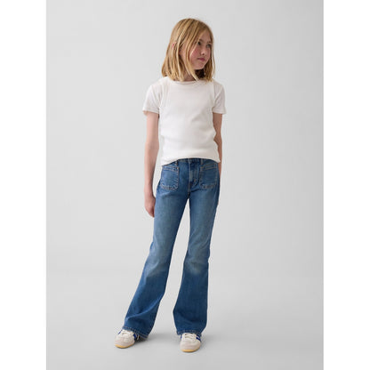 Girls' High Rise '70S Flare Jeans