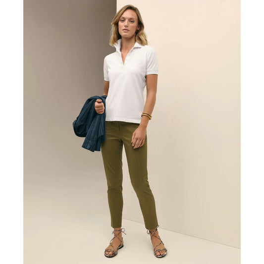 Supima Cotton Stretch Pique Polo Shirt