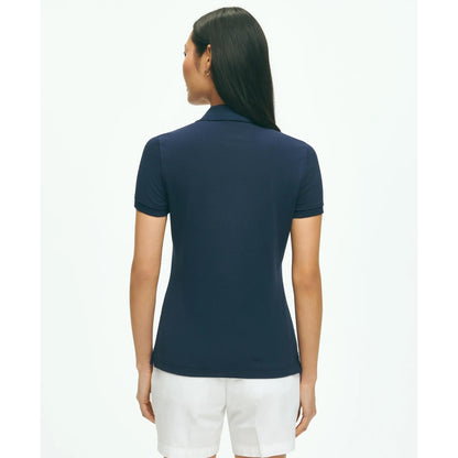 Supima Cotton Stretch Pique Polo Shirt