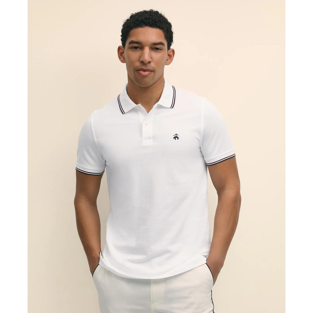 Golden Fleece Supima Tipped Polo Shirt