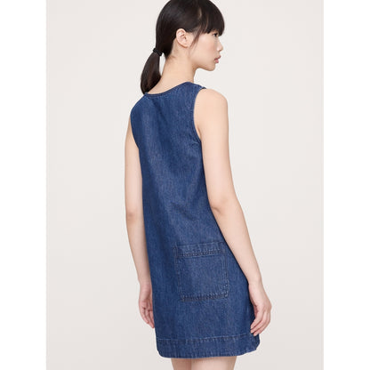 Women's Denim Shift Dress