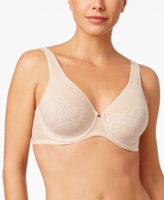 Stark Beauty Rose-Lace Molded Underwire Bra 855225