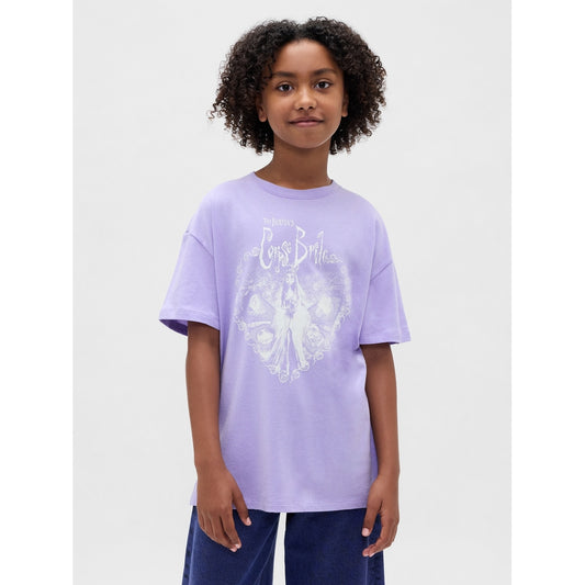 Girls' Oversized Graphic T-Shirt