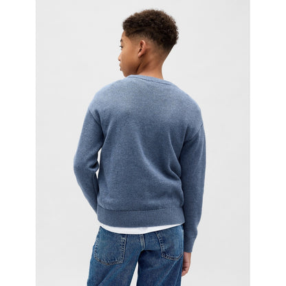 Boys' Relaxed Crewneck Sweater
