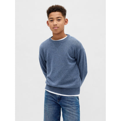 Boys' Relaxed Crewneck Sweater
