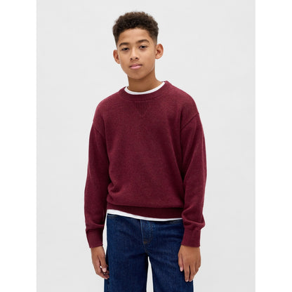 Boys' Relaxed Crewneck Sweater