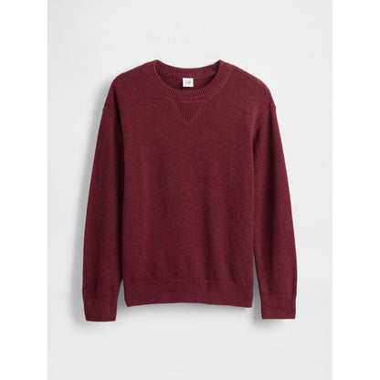 Boys' Relaxed Crewneck Sweater