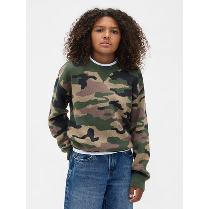 Boys' Relaxed Crewneck Sweater