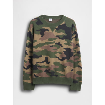 Boys' Relaxed Crewneck Sweater