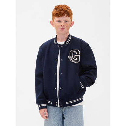 Boys' Varsity Logo Bomber Jacket