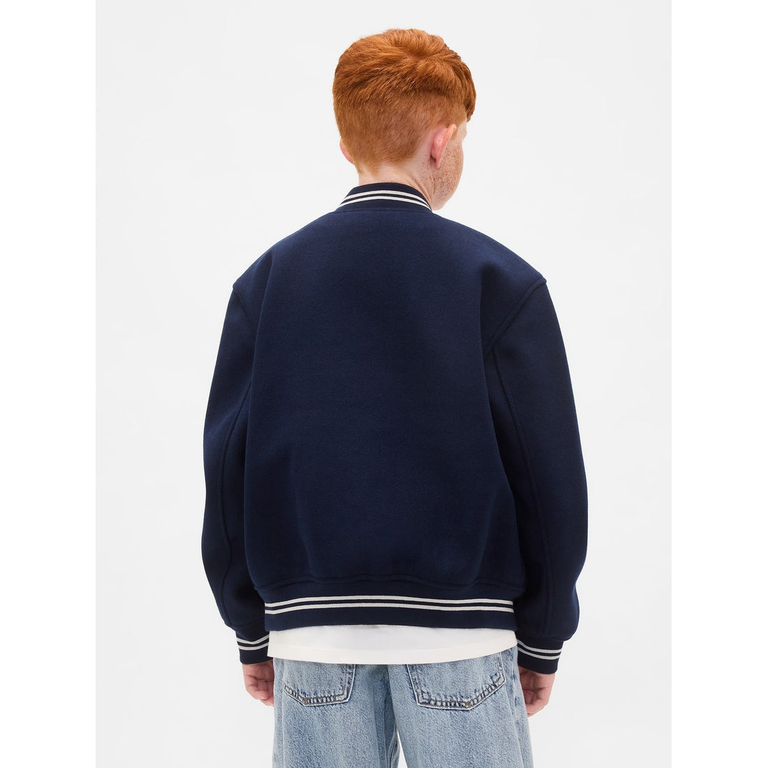 Boys' Varsity Logo Bomber Jacket