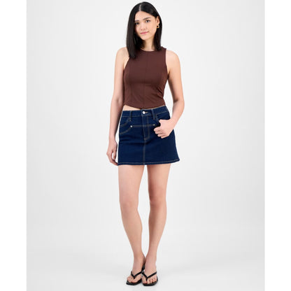 Bar Iii Women's Soft-Seam Corset Tank Top, Exclusively at Macy's