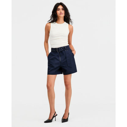 Bar Iii Women's Sleeveless Ruched Top, Macy's Exclusive