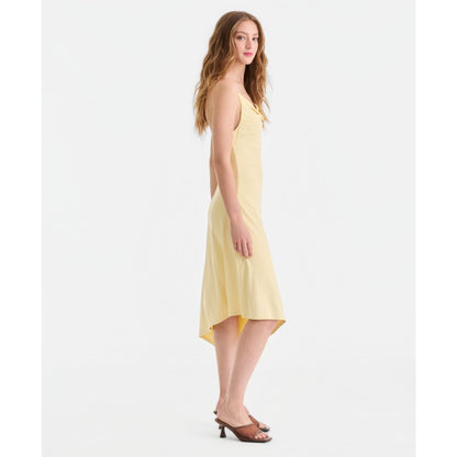 Bar Iii Women's Second Skin Asymmetric-Hem Slip Dress, Macy's Exclusive
