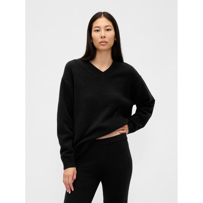Women's Cashsoft Oversized V-Neck Sweater