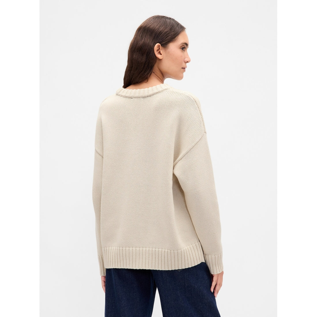 Women's 100% Cotton Oversized Sweater
